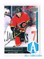 2018-19 Upper Deck Series 2 Young Guns Rookies #470 Spencer Foo RC